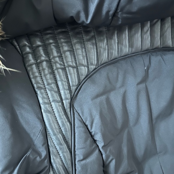 Women's RUDSAK Winter Fur Trim Coat - Picture 7 of 8